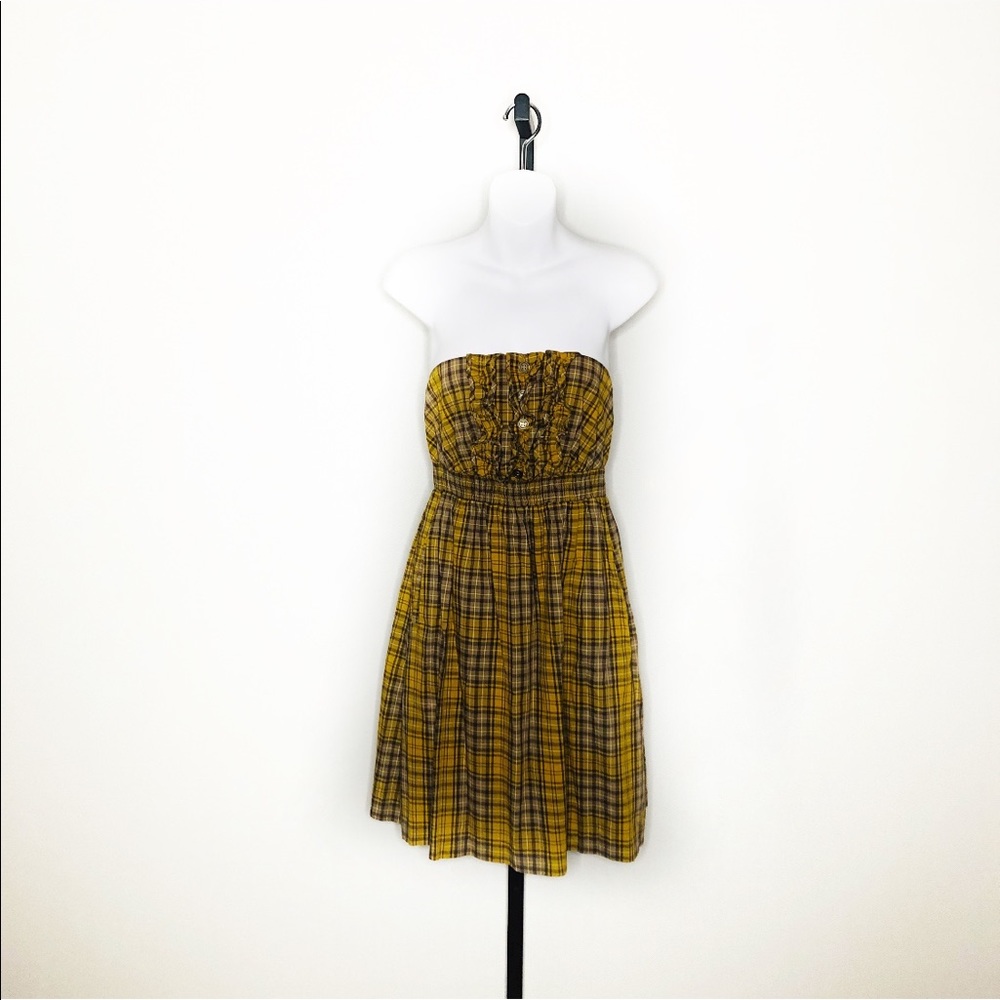 Anthropologie Maeve Strapless Dress-a6 - Picture 2 of 8